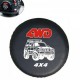 Калъф за резервна гума 15'' - 390 - 4WD