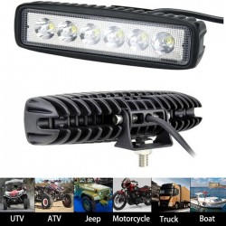 Халоген диоден 18W LED Бар Работна Лампа Светлина на 12V 24V