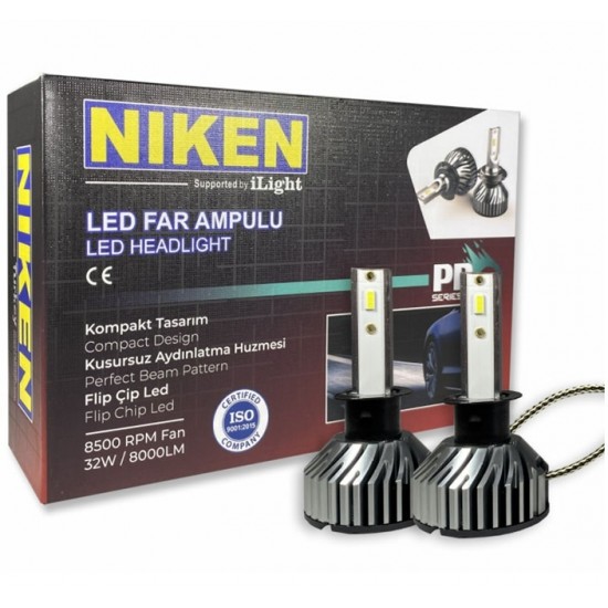 Диодни крушки лед крушки NIken H1 PRO