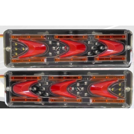 Диодни (LED) стопове за ремарке 2 бр 12V