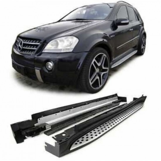 Алуминиеви степенки - Mercedes ML W164 - 2006-2012